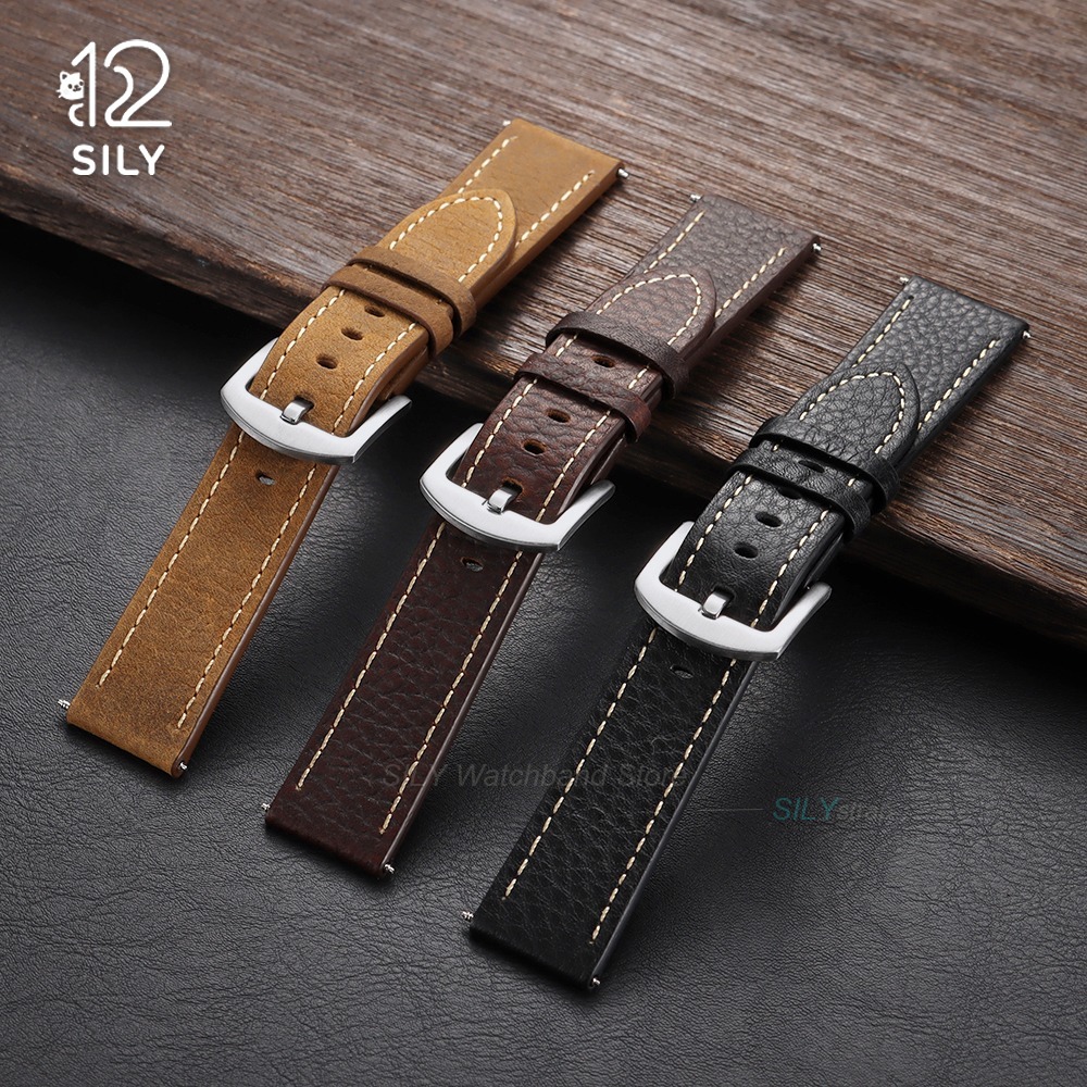 20/22mm Calfskin Leather Watch - Smartwatch Vintage Watches For Women review and price
