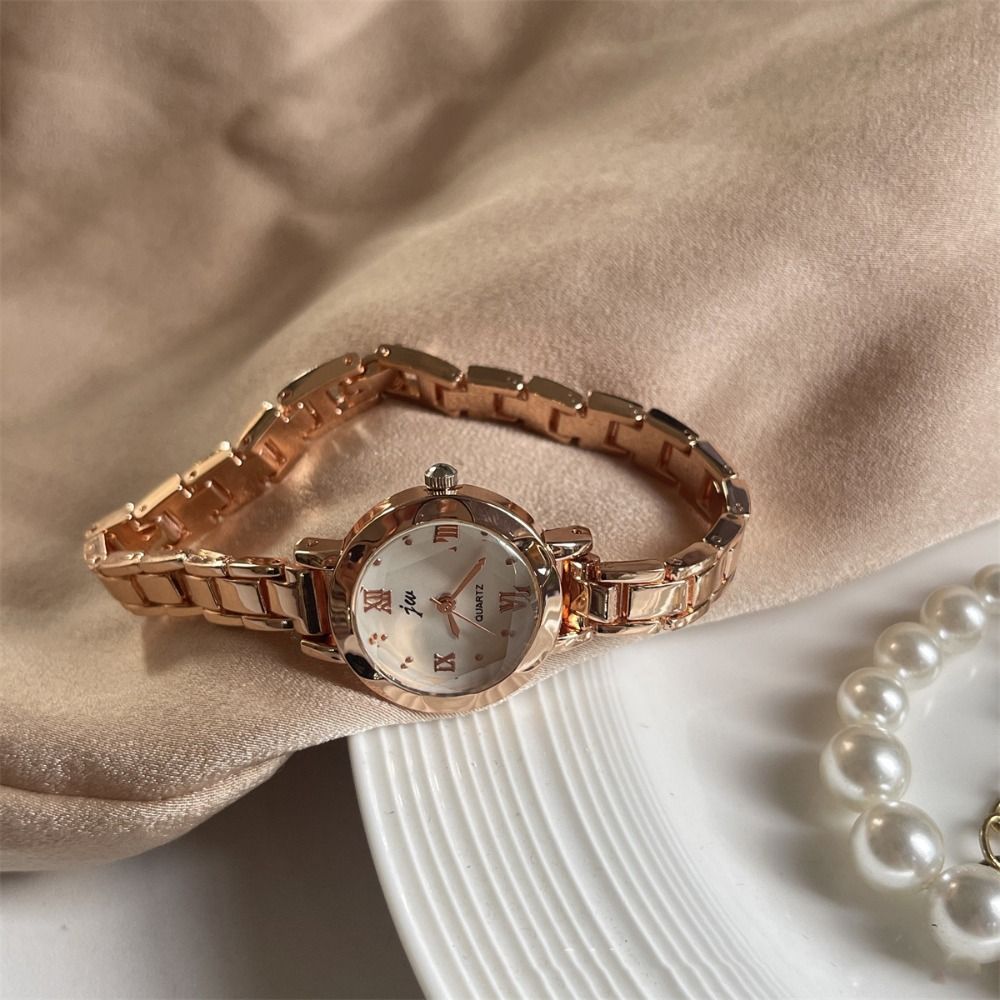Classic Exquisite Golden Wrist - Smartwatch Vintage Watches For Women review and price